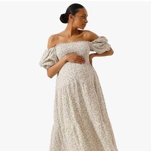 NOTHING FITS BUT Women's Cotton Modal Kiko Pregnancy Maternity Dress